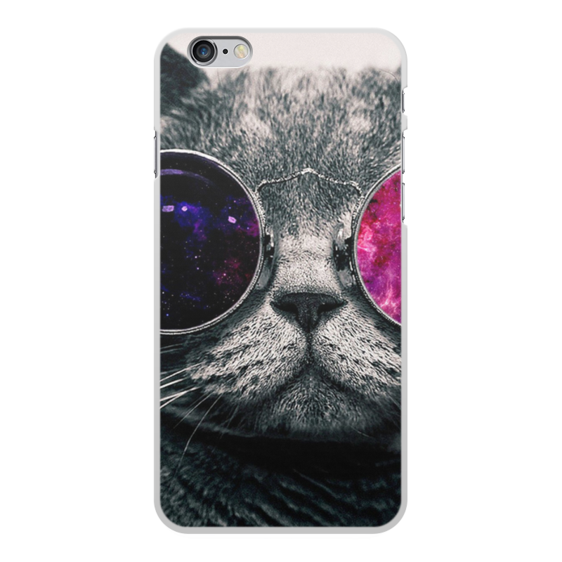 Printio Чехол для iPhone 6 Plus, объёмная печать Кот кошка