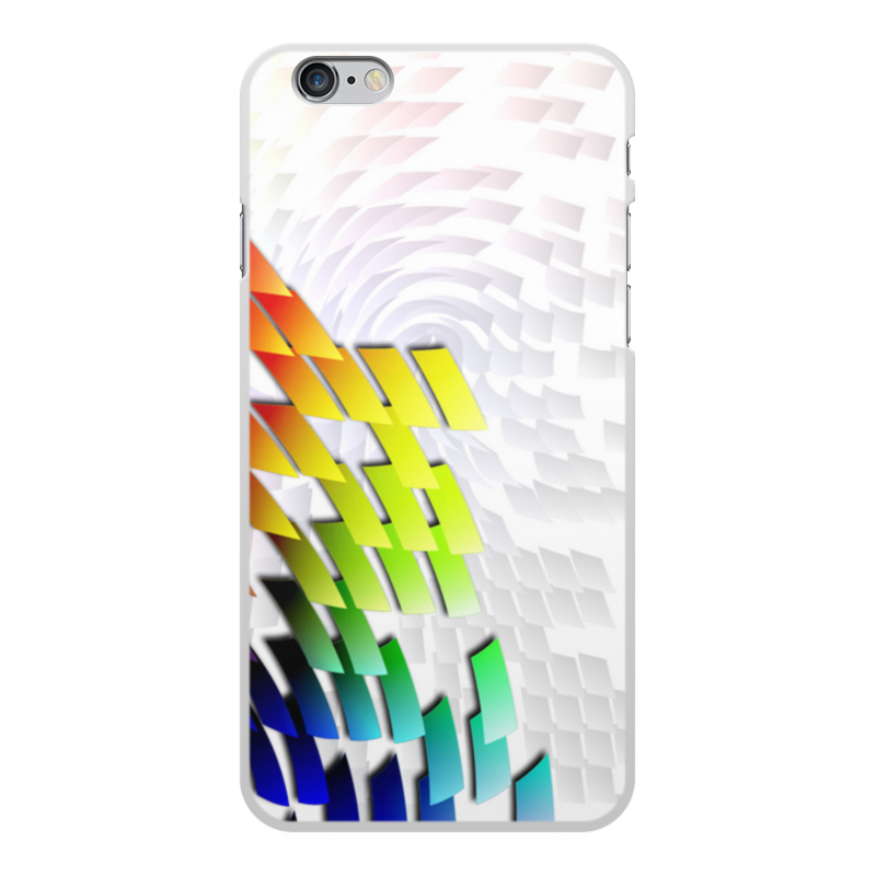 Printio Чехол для iPhone 6 Plus, объёмная печать С яркой графической абстракцией. printio чехол для iphone 6 plus объёмная печать абстрактные цветы