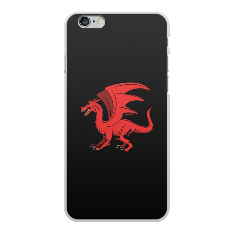 Printio Чехол для iPhone 6 Plus, объёмная печать Дракон printio чехол для iphone 8 plus объёмная печать китайский дракон