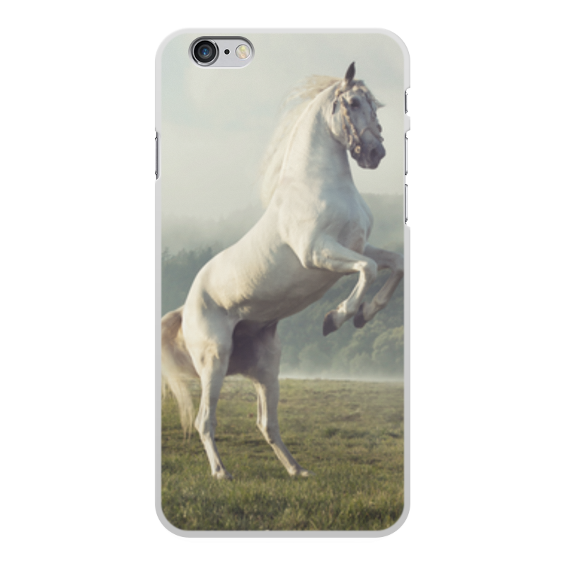 Printio Чехол для iPhone 6 Plus, объёмная печать Лошадь