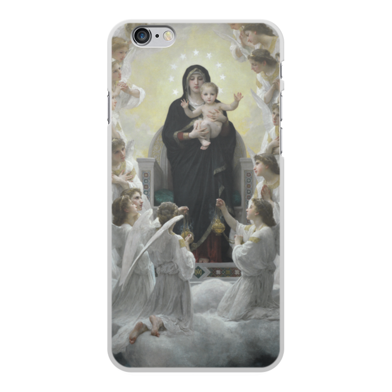 Printio Чехол для iPhone 6 Plus, объёмная печать La vierge aux anges (картина вильяма бугро)