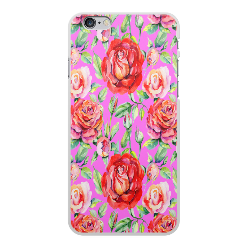Printio Чехол для iPhone 6 Plus, объёмная печать Сад цветов printio чехол для iphone 6 plus объёмная печать сад цветов