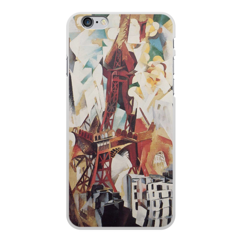 Printio Чехол для iPhone 6 Plus, объёмная печать Эйфелева башня (робер делоне) printio блокнот эйфелева башня робер делоне