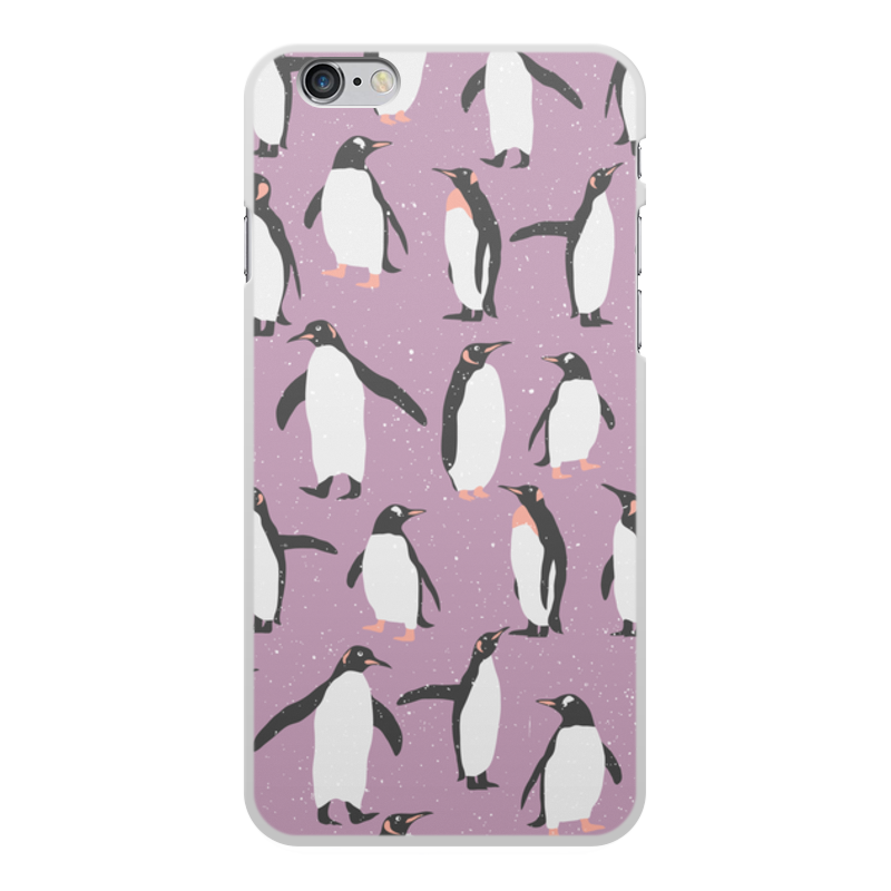 Printio Чехол для iPhone 6 Plus, объёмная печать Пингвины printio чехол для iphone 6 объёмная печать веселые пингвины