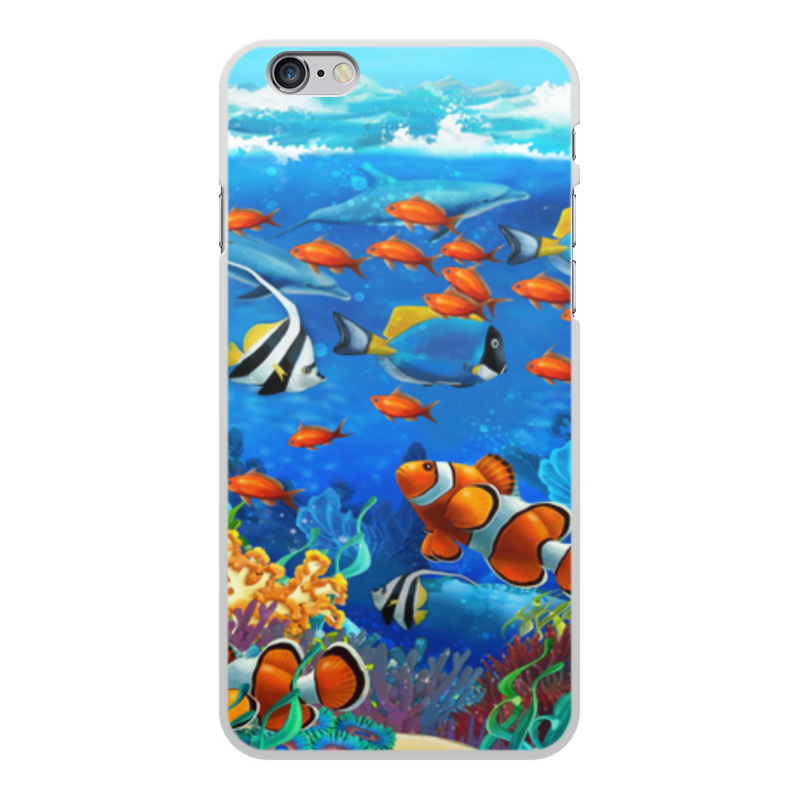 Printio Чехол для iPhone 6 Plus, объёмная печать Морской риф printio чехол для iphone 6 plus объёмная печать морской риф