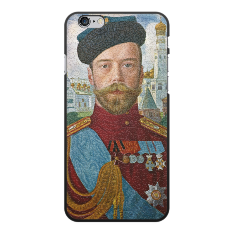 Printio Чехол для iPhone 6 Plus, объёмная печать Царь николай ii (борис кустодиев) printio чехол для iphone 5 5s объёмная печать царь николай ii борис кустодиев