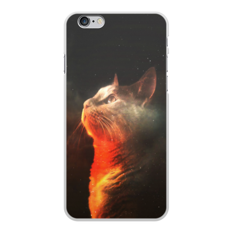 Printio Чехол для iPhone 6 Plus, объёмная печать Кошка