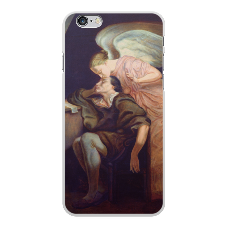 Printio Чехол для iPhone 6 Plus, объёмная печать Поцелуй музы (поль сезанн) the muse