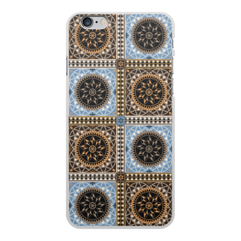 Printio Чехол для iPhone 6 Plus, объёмная печать Мозаичный орнамент
