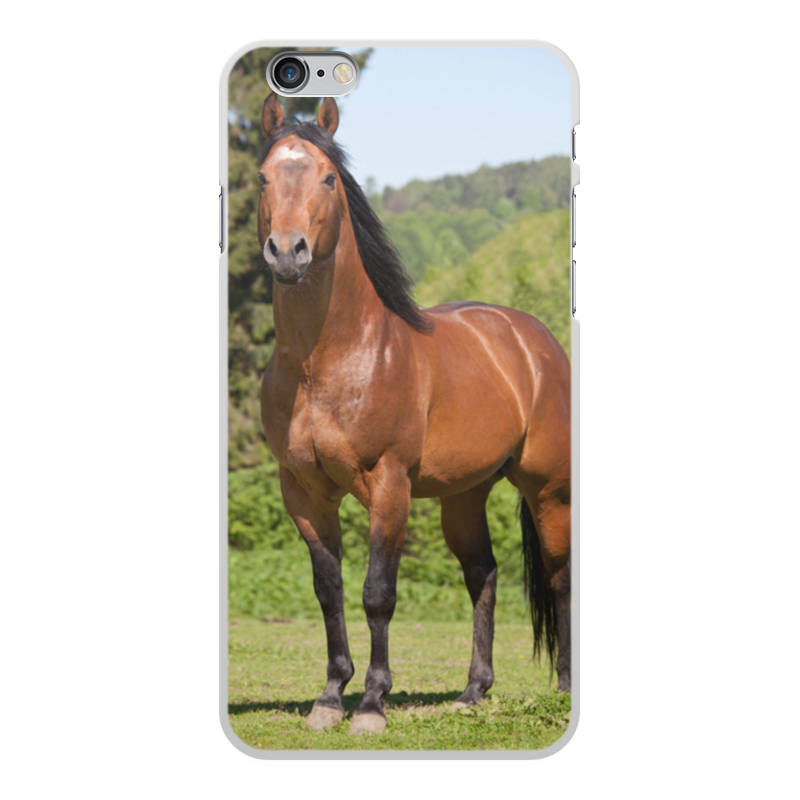 Printio Чехол для iPhone 6 Plus, объёмная печать Лошади printio чехол для iphone 6 plus объёмная печать лошади