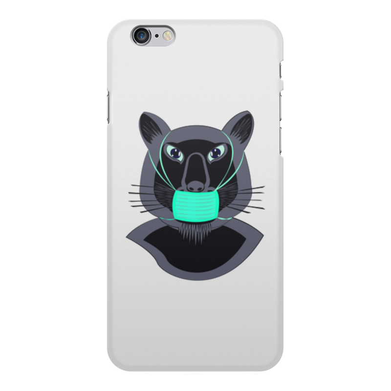 Printio Чехол для iPhone 6 Plus, объёмная печать Пантера в маске printio чехол для iphone 6 plus объёмная печать пантера в маске