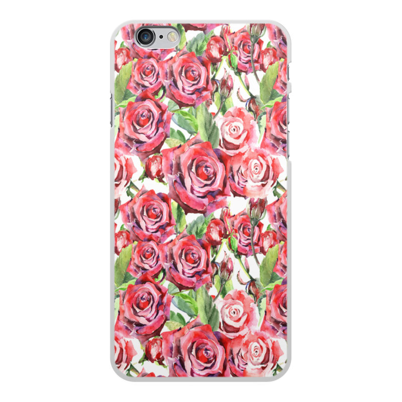 Printio Чехол для iPhone 6 Plus, объёмная печать Сад роз printio чехол для iphone 7 plus объёмная печать сад роз
