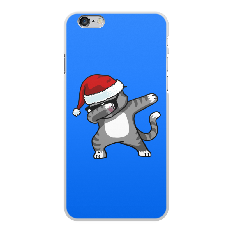 Printio Чехол для iPhone 6 Plus, объёмная печать Dabbing cat