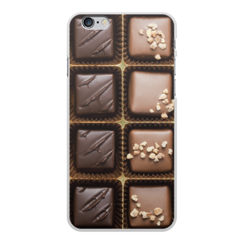 Printio Чехол для iPhone 6 Plus, объёмная печать Шоколад printio чехол для iphone 6 объёмная печать шоколад