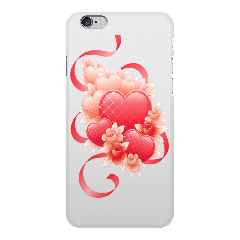 Printio Чехол для iPhone 6 Plus, объёмная печать Любимой на 14 февраля