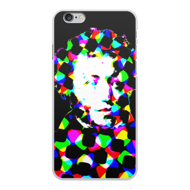 Printio Чехол для iPhone 6 Plus, объёмная печать Пушкин