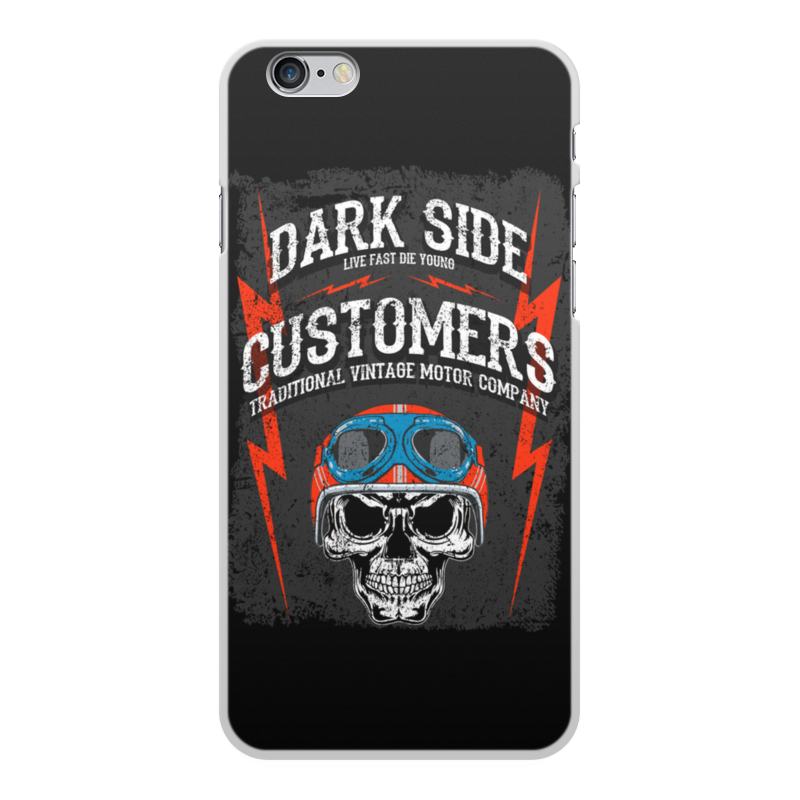 Printio Чехол для iPhone 6 Plus, объёмная печать Dark side