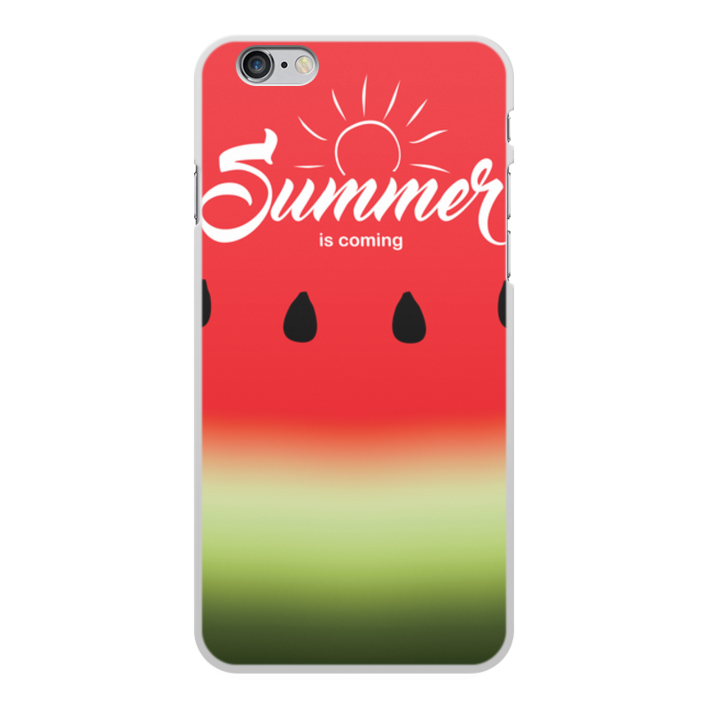 Printio Чехол для iPhone 6 Plus, объёмная печать Summer