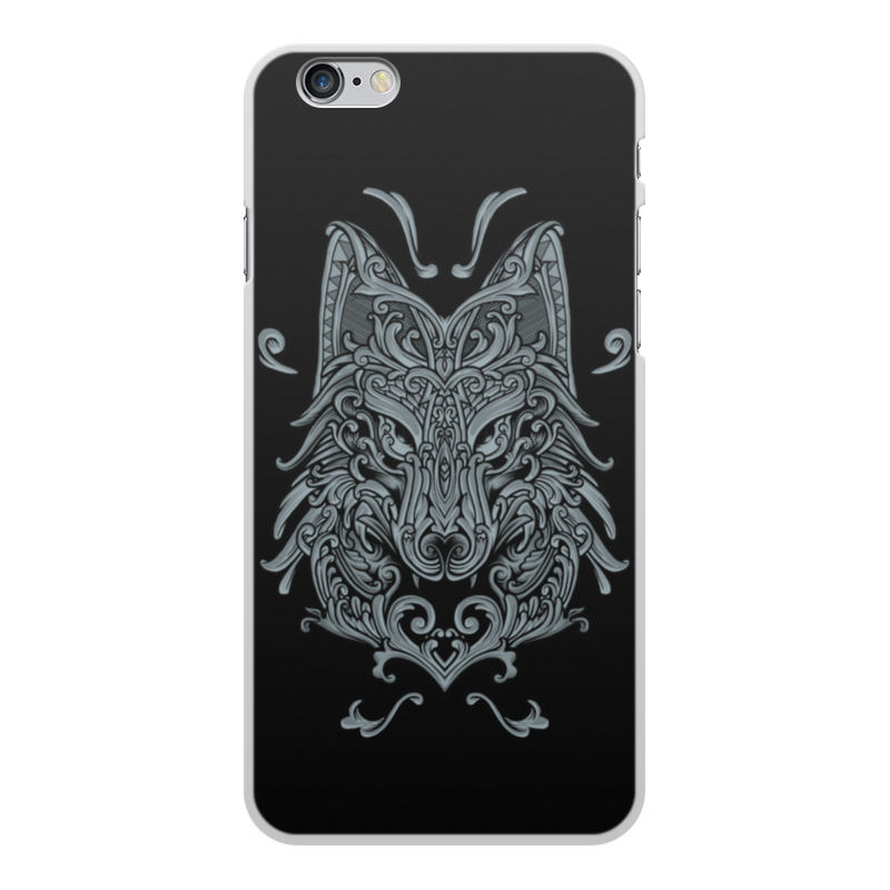 Printio Чехол для iPhone 6 Plus, объёмная печать Узорный волк printio чехол для iphone 6 объёмная печать воющий волк