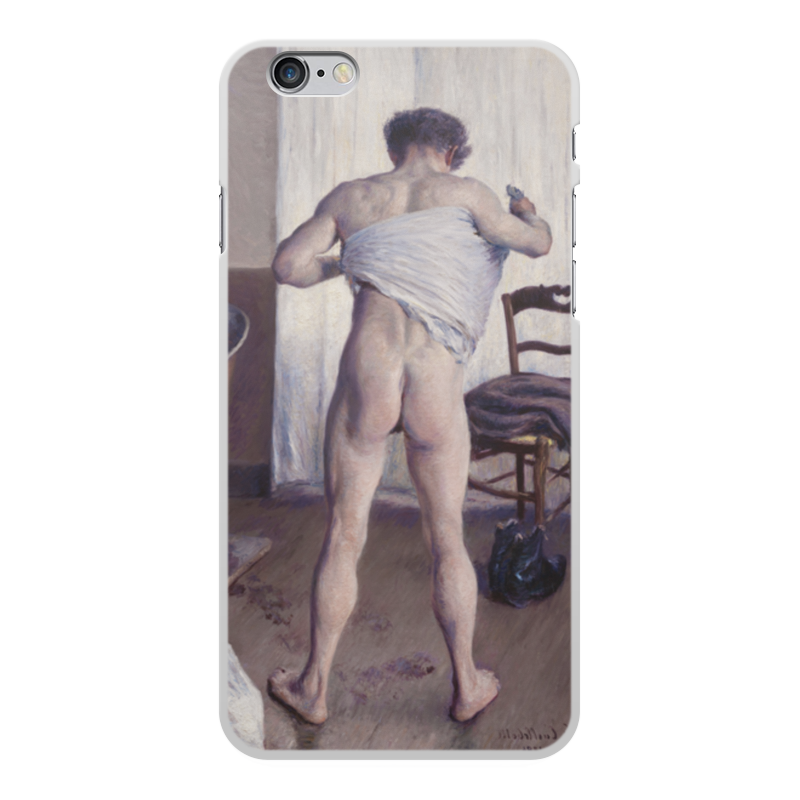 Printio Чехол для iPhone 6 Plus, объёмная печать Мужчина в ванной (картина кайботта) printio чехол для iphone 8 объёмная печать мужчина в ванной картина кайботта