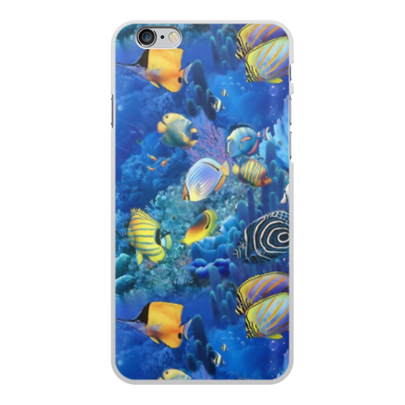 Printio Чехол для iPhone 6 Plus, объёмная печать Морской риф printio чехол для iphone 6 plus объёмная печать морской пляж