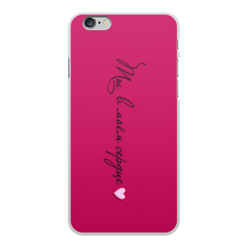 Printio Чехол для iPhone 6 Plus, объёмная печать Любовь printio чехол для iphone 6 plus объёмная печать любовь