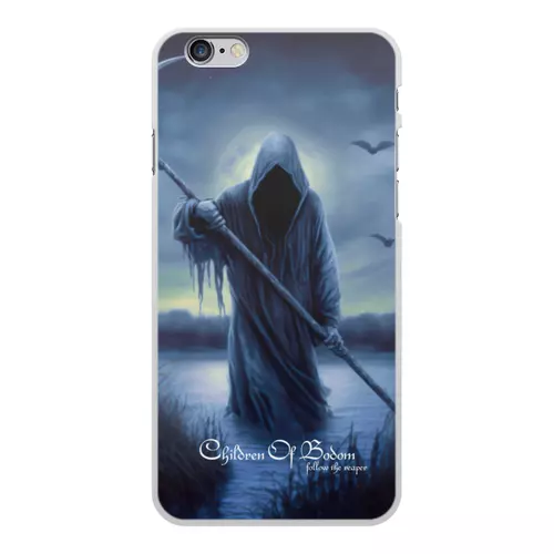 Заказать чехол для iPhone 6/6 Plus в Москве. Чехол для iPhone 6 Plus, объёмная печать Children of Bodom Follow the Reaper от Merch Art - готовые дизайны и нанесение принтов.