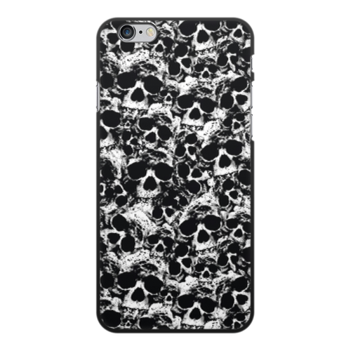 Заказать чехол для iPhone 6/6 Plus в Москве. Чехол для iPhone 6 Plus, объёмная печать Камуфляж "Черепа" от Аня Лукьянова - готовые дизайны и нанесение принтов.