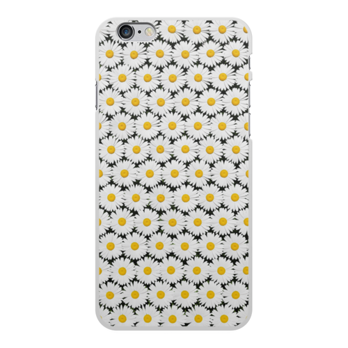Заказать чехол для iPhone 6/6 Plus в Москве. Чехол для iPhone 6 Plus, объёмная печать Ромашки от bd-art  - готовые дизайны и нанесение принтов.