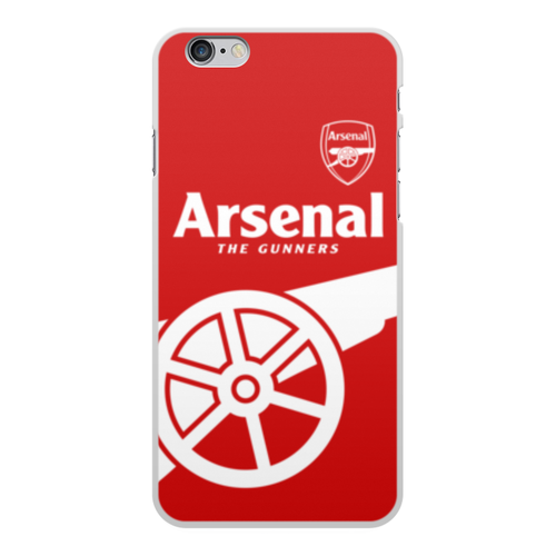 Заказать чехол для iPhone 6/6 Plus в Москве. Чехол для iPhone 6 Plus, объёмная печать Arsenal от geekbox - готовые дизайны и нанесение принтов.