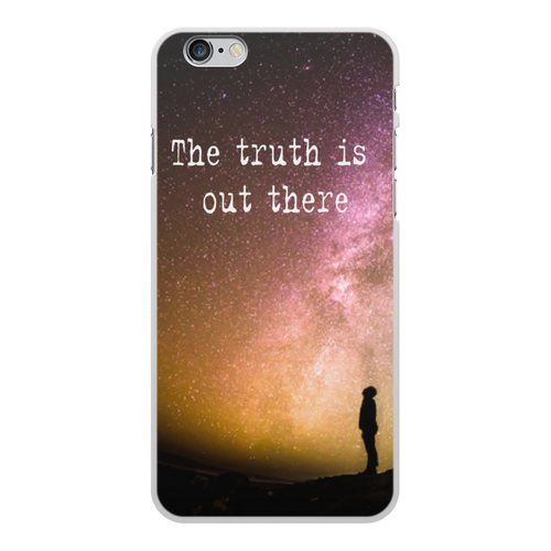 Заказать чехол для iPhone 6/6 Plus в Москве. Чехол для iPhone 6 Plus, объёмная печать X-files от GeekFox  - готовые дизайны и нанесение принтов.