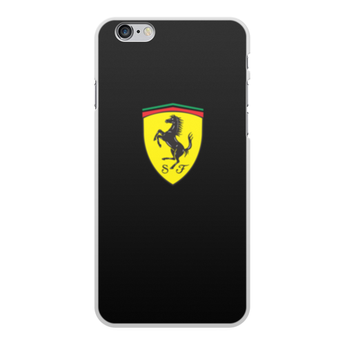 Заказать чехол для iPhone 6/6 Plus в Москве. Чехол для iPhone 6 Plus, объёмная печать Ferrari  от DESIGNER   - готовые дизайны и нанесение принтов.