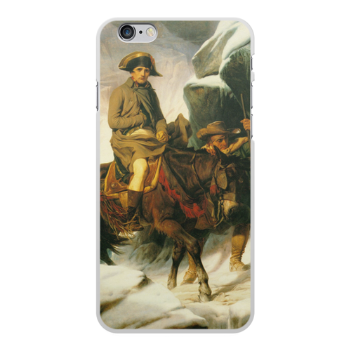 Заказать чехол для iPhone 6/6 Plus в Москве. Чехол для iPhone 6 Plus, объёмная печать Переход Наполеона через Альпы (Поль Деларош)ия от trend - готовые дизайны и нанесение принтов.