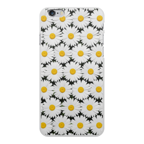Заказать чехол для iPhone 6/6 Plus в Москве. Чехол для iPhone 6 Plus, объёмная печать Ромашки от bd-art  - готовые дизайны и нанесение принтов.