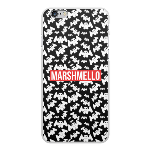 Заказать чехол для iPhone 6/6 Plus в Москве. Чехол для iPhone 6 Plus, объёмная печать Marshmello от THE_NISE  - готовые дизайны и нанесение принтов.