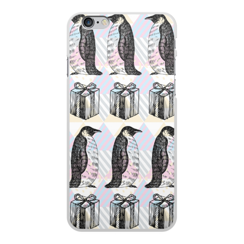 Заказать чехол для iPhone 6/6 Plus в Москве. Чехол для iPhone 6 Plus, объёмная печать пингвины от THE_NISE  - готовые дизайны и нанесение принтов.