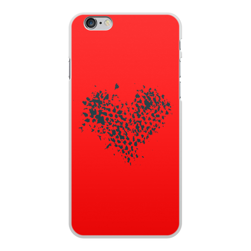 Заказать чехол для iPhone 6/6 Plus в Москве. Чехол для iPhone 6 Plus, объёмная печать сердце от THE_NISE  - готовые дизайны и нанесение принтов.