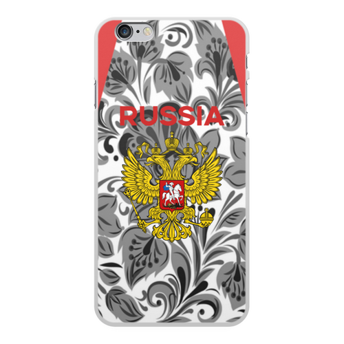 Заказать чехол для iPhone 6/6 Plus в Москве. Чехол для iPhone 6 Plus, объёмная печать Russia от THE_NISE  - готовые дизайны и нанесение принтов.
