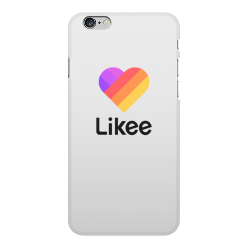 Заказать чехол для iPhone 6/6 Plus в Москве. Чехол для iPhone 6 Plus, объёмная печать Likee  от DESIGNER   - готовые дизайны и нанесение принтов.