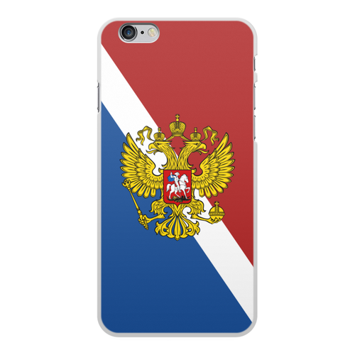 Заказать чехол для iPhone 6/6 Plus в Москве. Чехол для iPhone 6 Plus, объёмная печать Флаг России от THE_NISE  - готовые дизайны и нанесение принтов.