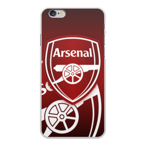 Заказать чехол для iPhone 6/6 Plus в Москве. Чехол для iPhone 6 Plus, объёмная печать Arsenal от geekbox - готовые дизайны и нанесение принтов.