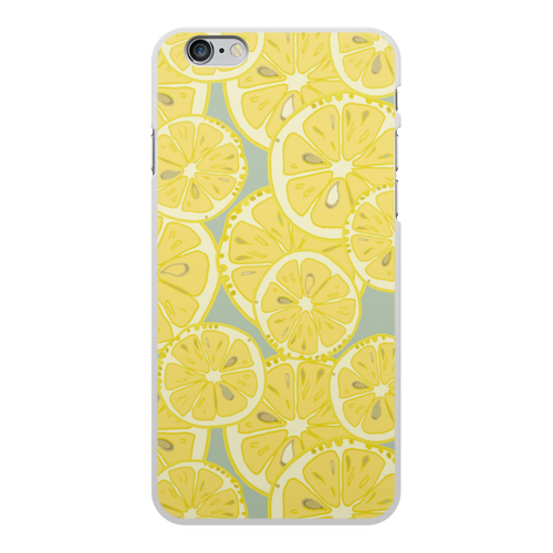 Заказать чехол для iPhone 6/6 Plus в Москве. Чехол для iPhone 6 Plus, объёмная печать лимоны от THE_NISE  - готовые дизайны и нанесение принтов.