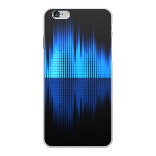 Заказать чехол для iPhone 6/6 Plus в Москве. Чехол для iPhone 6 Plus, объёмная печать Звуковая волна от THE_NISE  - готовые дизайны и нанесение принтов.