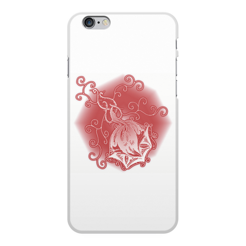 Заказать чехол для iPhone 6/6 Plus в Москве. Чехол для iPhone 6 Plus, объёмная печать Ажурная Роза от aviva - готовые дизайны и нанесение принтов.
