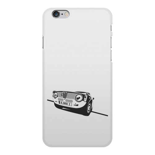 Заказать чехол для iPhone 6/6 Plus в Москве. Чехол для iPhone 6 Plus, объёмная печать Retro Alfa Romeo Racing от Mesk08 - готовые дизайны и нанесение принтов.