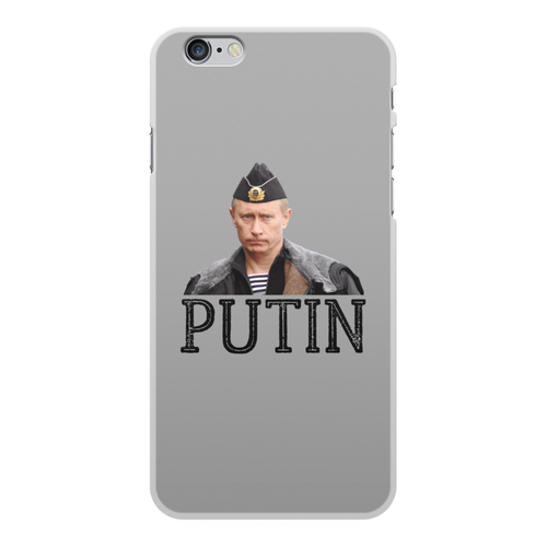 Заказать чехол для iPhone 6/6 Plus в Москве. Чехол для iPhone 6 Plus, объёмная печать Putin от THE_NISE  - готовые дизайны и нанесение принтов.