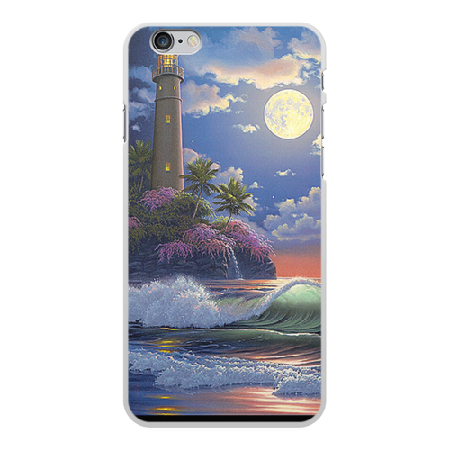 Заказать чехол для iPhone 6/6 Plus в Москве. Чехол для iPhone 6 Plus, объёмная печать МАЯК. ЭКЗОТИКА от robus - готовые дизайны и нанесение принтов.