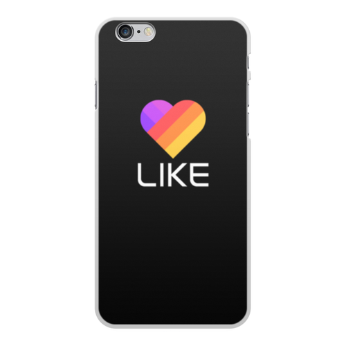 Заказать чехол для iPhone 6/6 Plus в Москве. Чехол для iPhone 6 Plus, объёмная печать Like  от DESIGNER   - готовые дизайны и нанесение принтов.