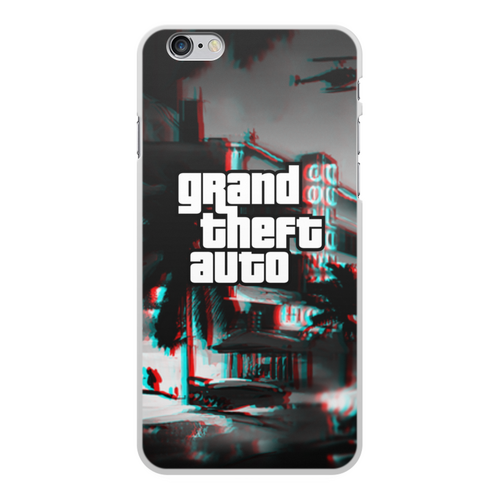 Заказать чехол для iPhone 6/6 Plus в Москве. Чехол для iPhone 6 Plus, объёмная печать Grand Theft Auto от THE_NISE  - готовые дизайны и нанесение принтов.