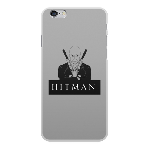 Заказать чехол для iPhone 6/6 Plus в Москве. Чехол для iPhone 6 Plus, объёмная печать Hitman от THE_NISE  - готовые дизайны и нанесение принтов.